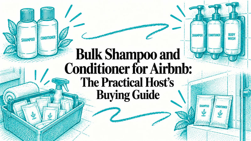 Bulk Shampoo and Conditioner for Airbnb: The Practical Host's Buying Guide