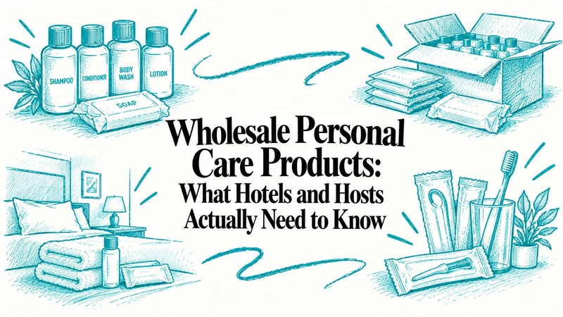 Wholesale Personal Care Products: What Hotels and Hosts Actually Need to Know