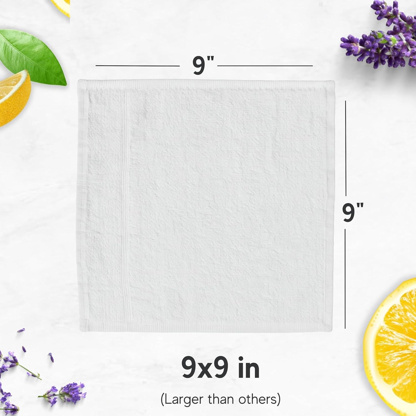 120 Hot or Cold Wrapped Moist Towels – 9'' x 9" Moist Towelettes Individually Wrapped Scented Disposable Face & Hand – Pre-Moistened Hand Wipes Soft Refreshing for Travel, Spa, Restaurant - Mixed