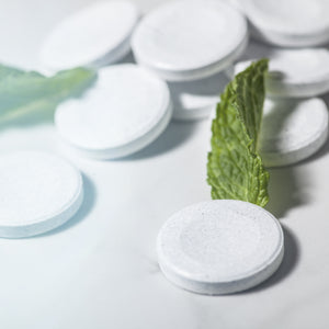 Retainer & Denture Cleaner Tablets: 150 Mint Flavor Tablets