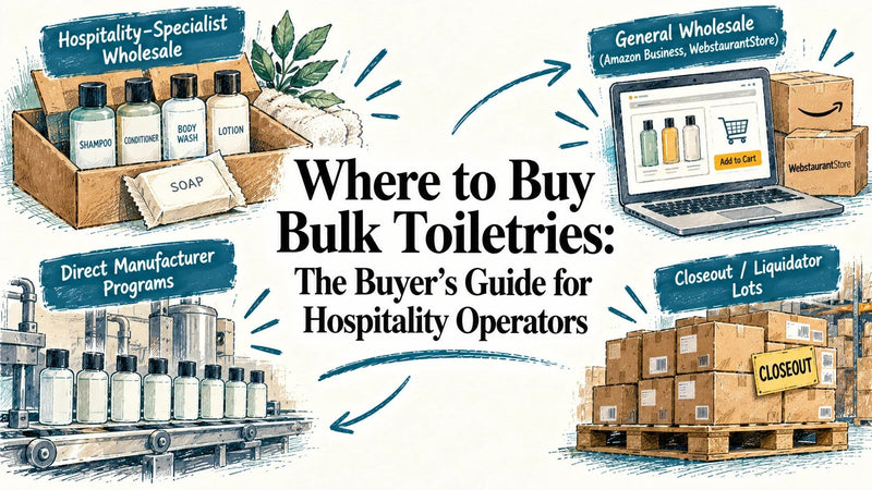 Where to Buy Bulk Toiletries: The Buyer's Guide for Hospitality Operators