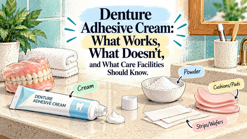 Denture Adhesive Cream: What Works, What Doesn't, and What Care Facilities Should Know