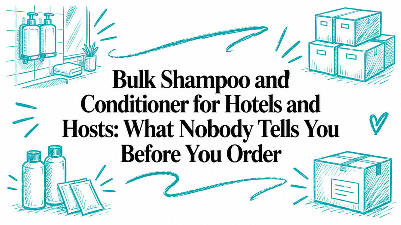 Bulk Shampoo and Conditioner for Hotels and Hosts: What Nobody Tells You Before You Order
