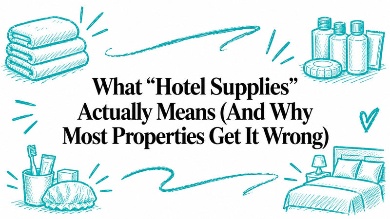 What "Hotel Supplies" Actually Means (And Why Most Properties Get It Wrong)