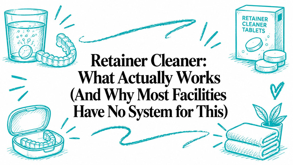 Retainer Cleaner: What Actually Works (And Why Most Facilities Have No System for This)