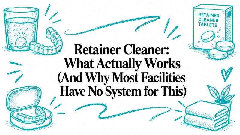 Retainer Cleaner: What Actually Works (And Why Most Facilities Have No System for This)
