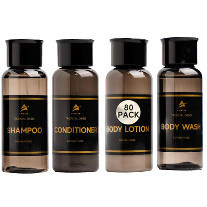 Tropical Oasis Hotel Amenities Set