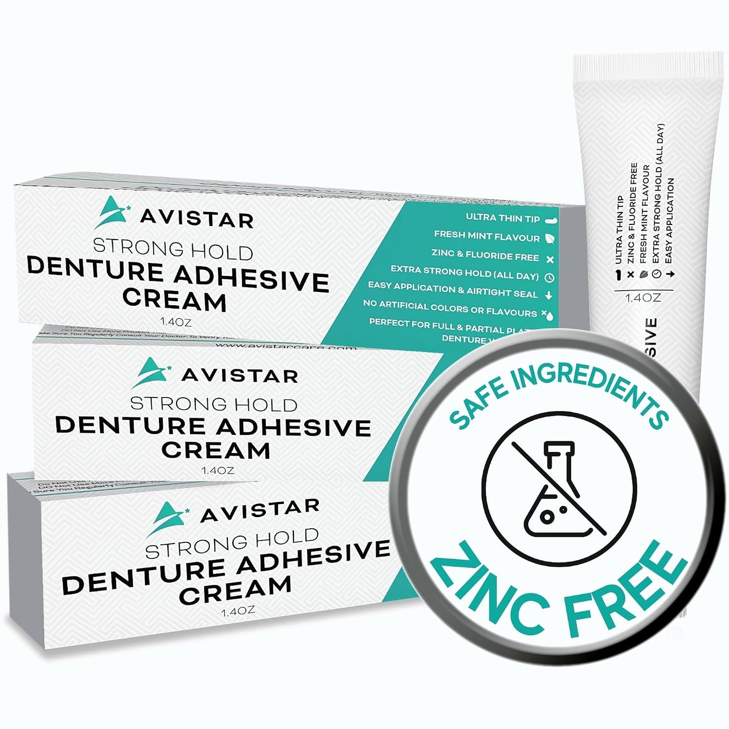 Extra Strong Denture Adhesive Cream