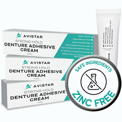 Extra Strong Denture Adhesive Cream