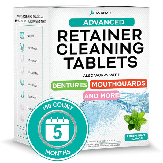 Retainer & Denture Cleaner Tablets