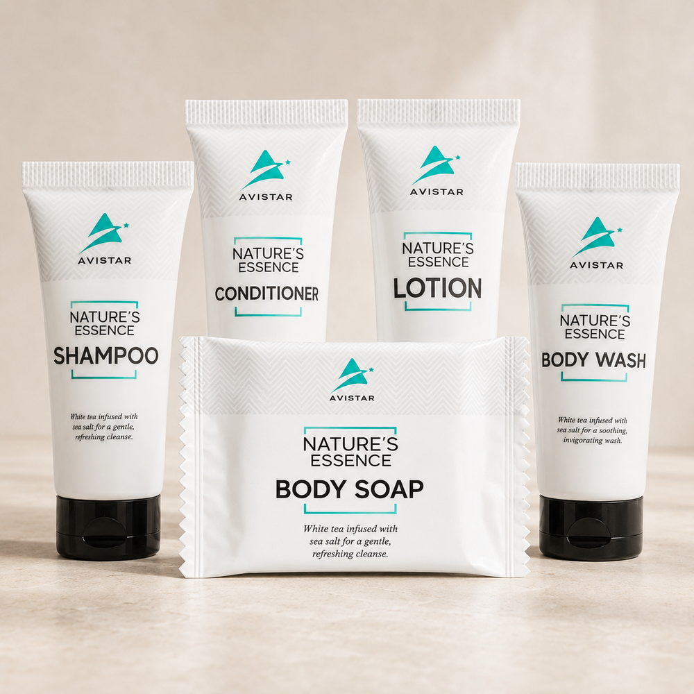 Nature's Essence Hotel Amenities Set