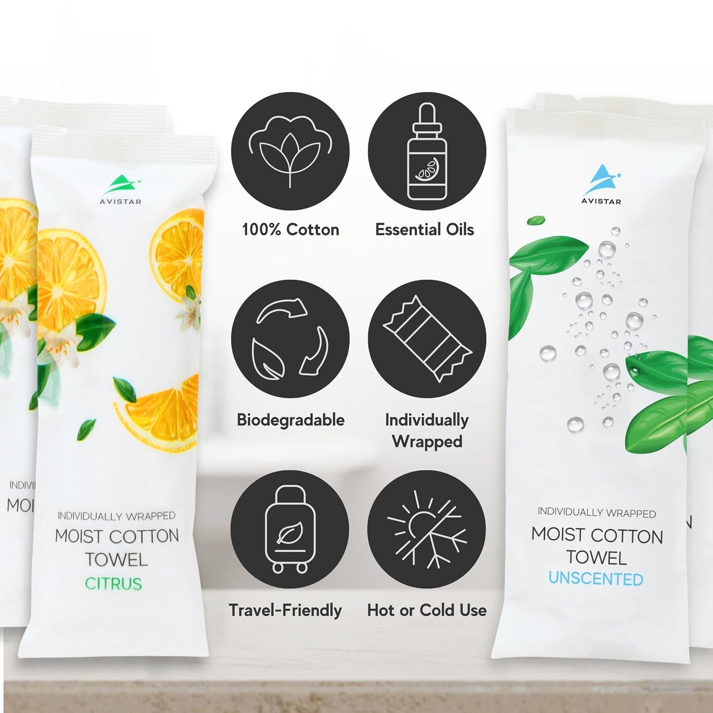 Hot & Cold Moist Towelettes