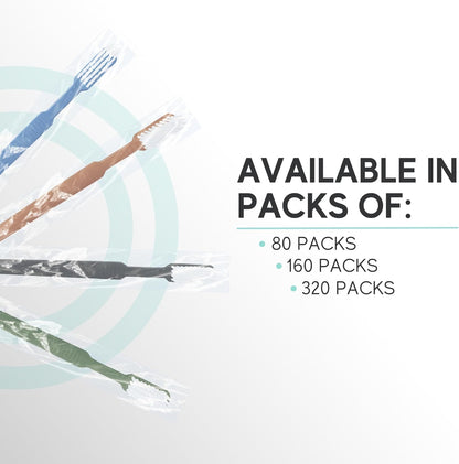 Pre-Pasted Disposable Toothbrushes