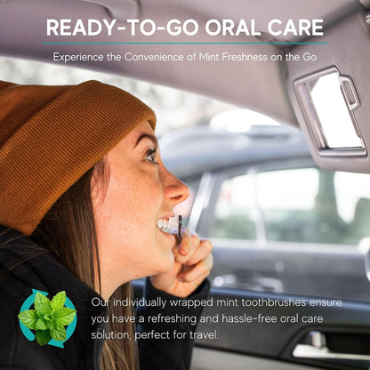 Pre-Pasted Disposable Toothbrushes
