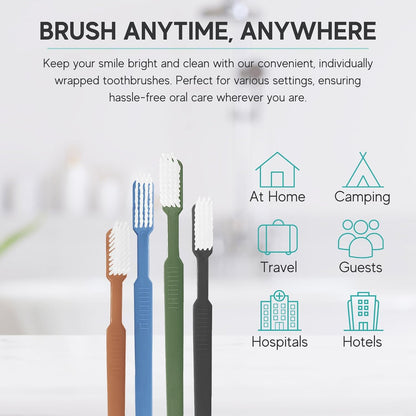 Pre-Pasted Disposable Toothbrushes