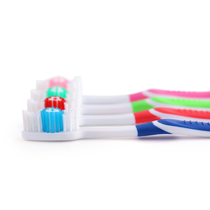 Individually Packaged Large Head Medium Bristle Disposable Toothbrushes (148 Count)